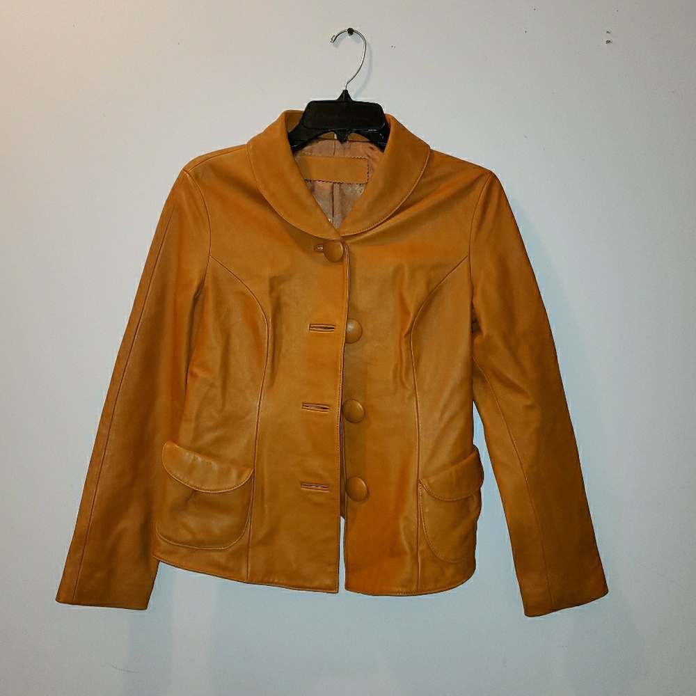 Leather jacket